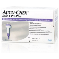 Accu Chek Safe-t Pro Plus Einmalstechhilfe 200 штук