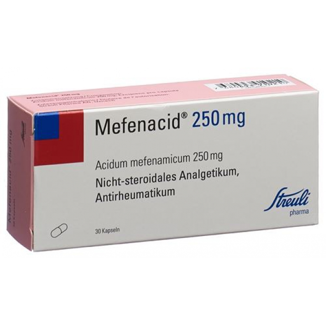 Mefenacid 250 mg 30 Kaps