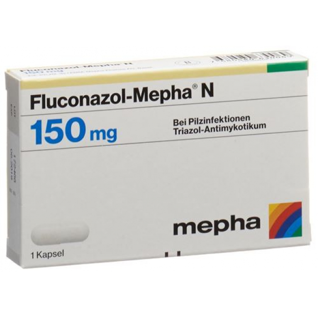 Флуконазол Мефа Н 150 мг 1 капсула