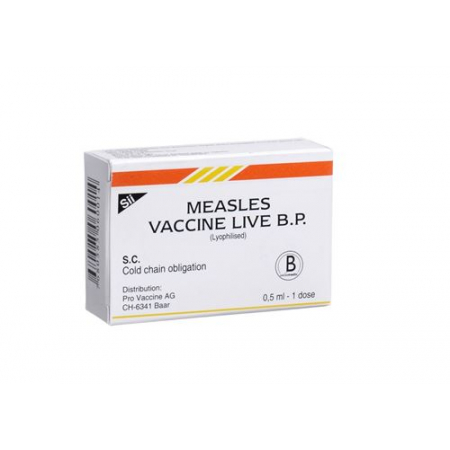 Measles Vaccine Live 0.5 ml Ampulle