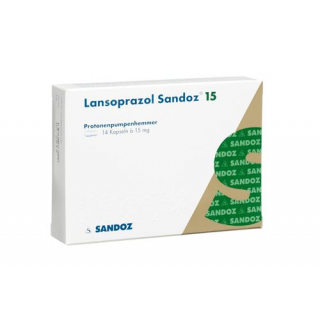 Лансопразол Сандоз 15 мг 14 капсул 
