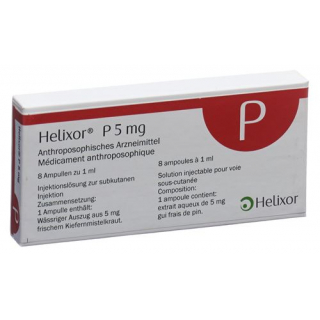 Хеликсор П раствор для инъекций 5 мг 8 ампул