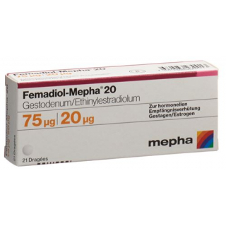 Фемадиол-20 3 x 21 таблеток