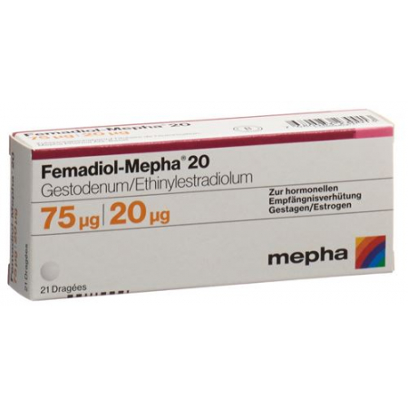 Фемадиол-20 3 x 21 таблеток