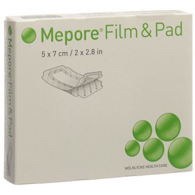 Mepore Film & Pad 5x7см Square 5 штук