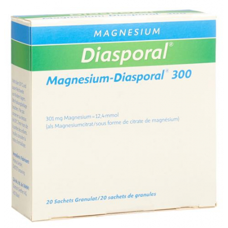 Магний Диаспорал гранулы 300 мг 20 пакетиков по 5 г