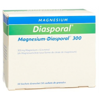 Магний Диаспорал гранулы 300 мг 50 пакетиков по 5 г