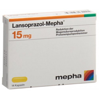 Лансопразол Мефа 15 мг 14 капсул