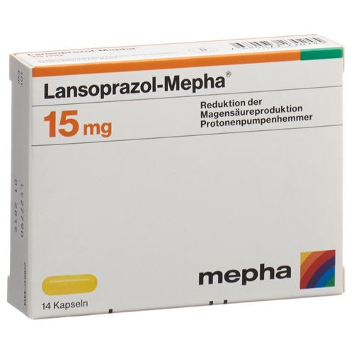 Лансопразол Мефа 15 мг 112 капсул