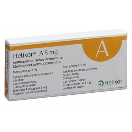 Хеликсор A раствор для инъекций 5 мг 8 ампул