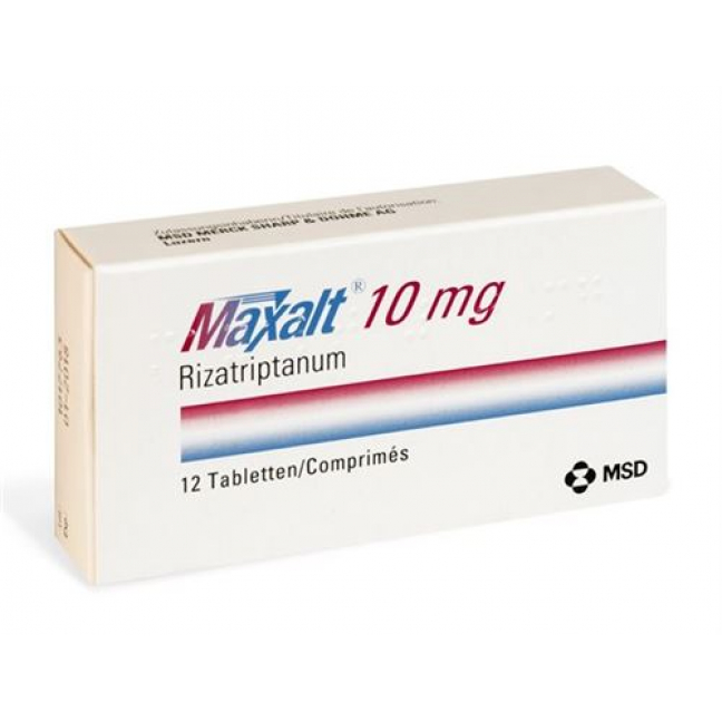 Максалт 10 мг 12 таблеток