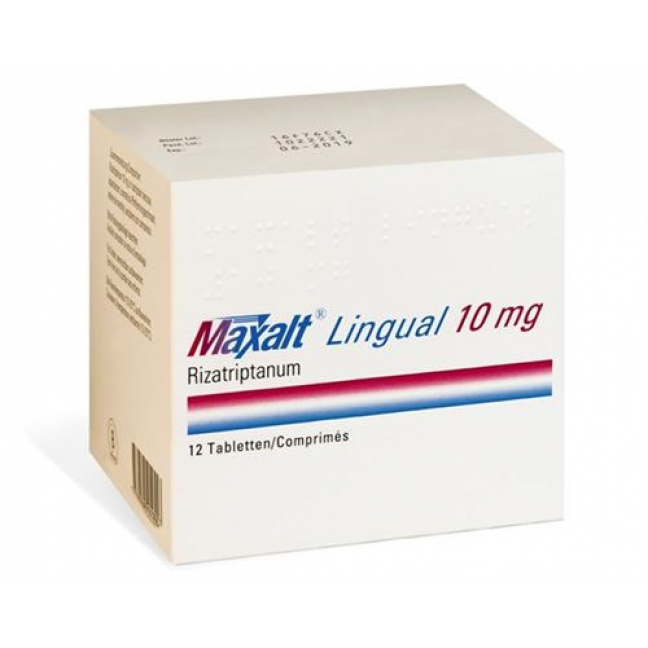 Максалт Лингвал 10 мг 12 подъязычных таблеток