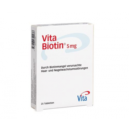 Вита Биотин 5 мг 25 таблеток 