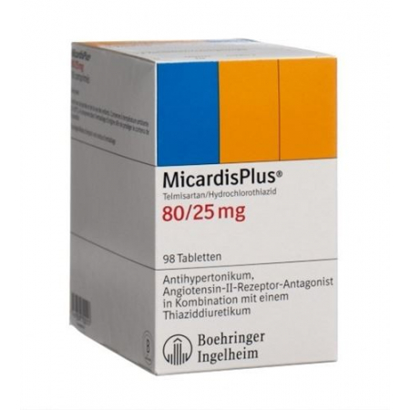 Micardisplus 80/25 mg 98 tablets