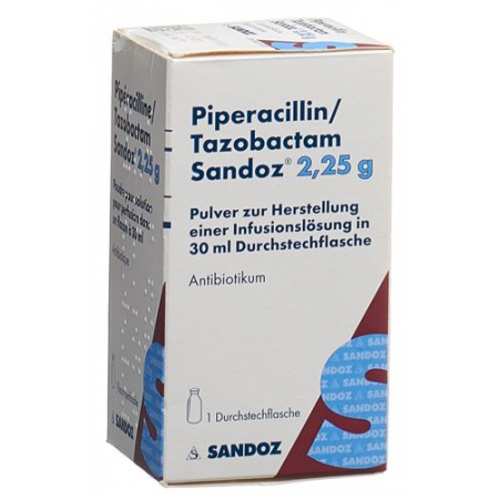 Piperacillin Tazobactam Sandoz 2.25 g