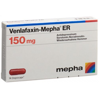 Венлафаксин Мефа ЕР 150 мг 14 депо капсул