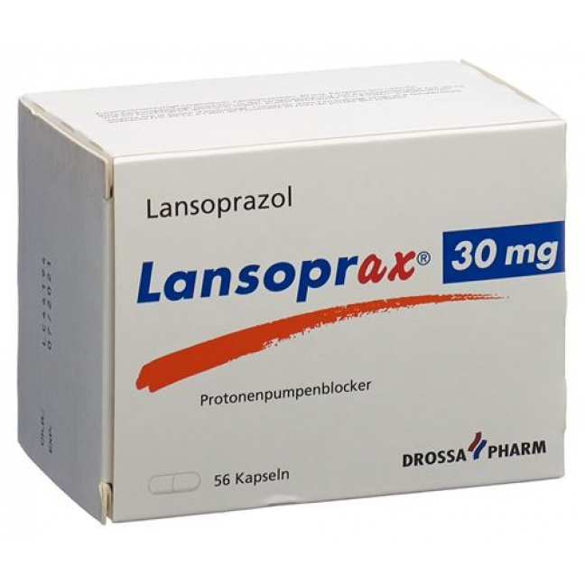 Лансопракс 30 мг 56 капсул