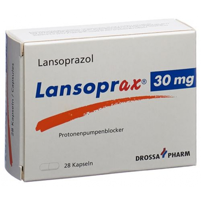 Лансопракс 30 мг 28 капсул