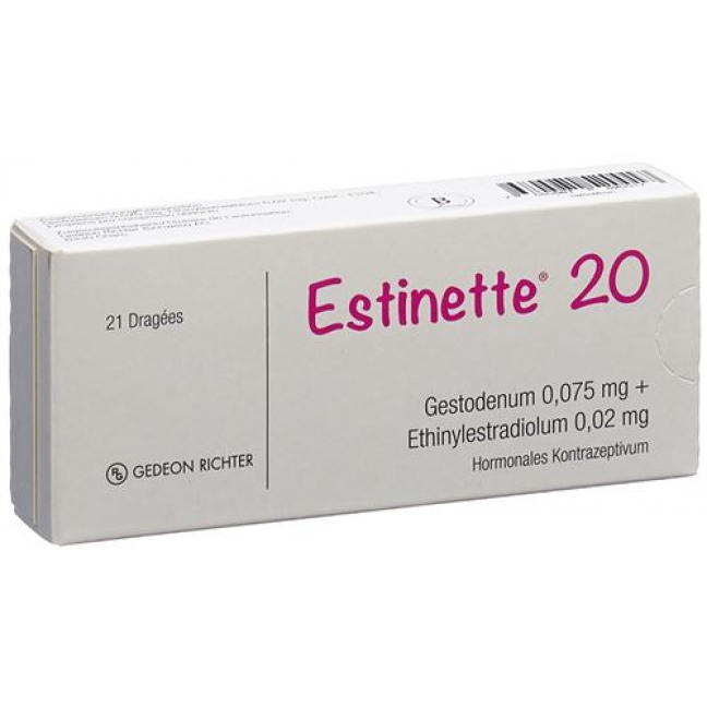 Эстинет-20 21 таблетка