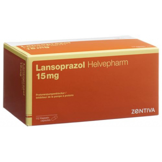Лансопразол Хелвефарм 15 мг 112 капсул 