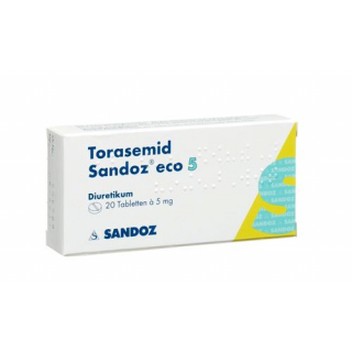 Торасемид Сандоз ЭКО 5 мг 100 таблеток