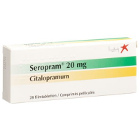 Серопрам 20 мг 28 таблеток покрытых оболочкой 