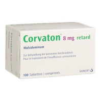 Корватон Ретард 8 мг 100 таблеток 
