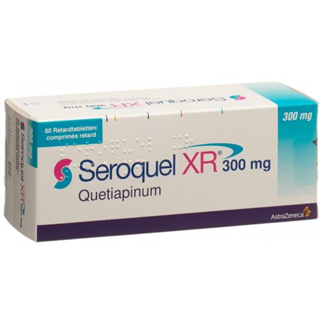 Сероквель XR 300 мг 60 ретард таблеток