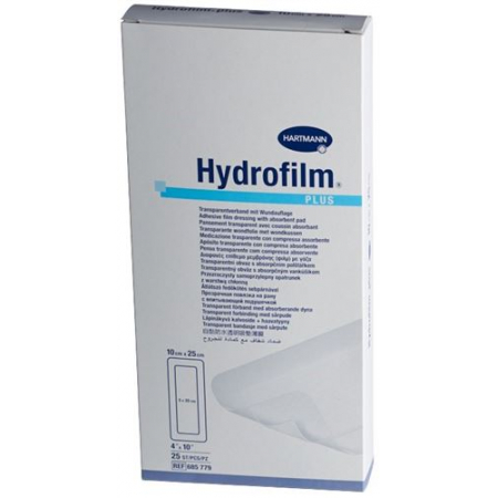 Hydrofilm Plus Wundverband Film 10x25см Steril 25 штук