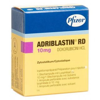 Адрибластин РД сухая субстанция 10 мг с растворителем 1 флакон