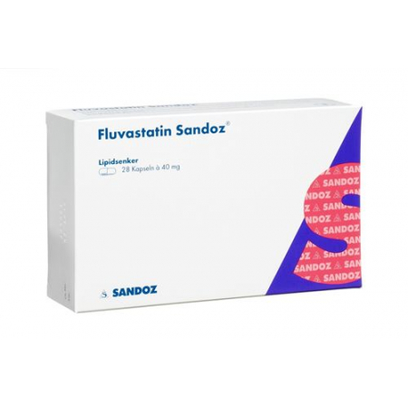 Флувастатин Сандоз 40 мг 28 капсул