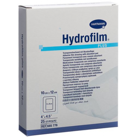 Hydrofilm Plus Wundverband Film 10x12см Steril 25 штук