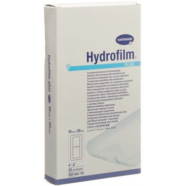 Hydrofilm Plus Wundverband Film 10x20см Steril 25 штук