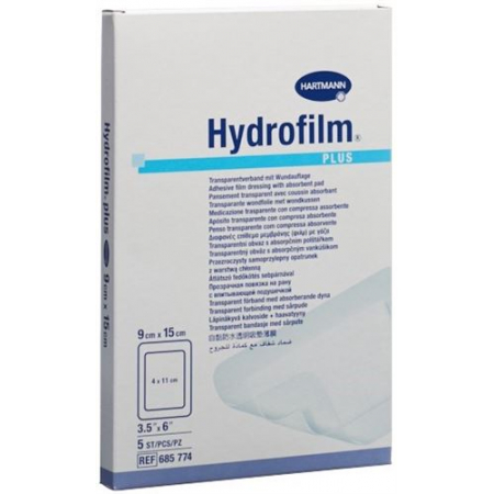 Hydrofilm Plus Wundverband Film 9x15см Steril 5 штук
