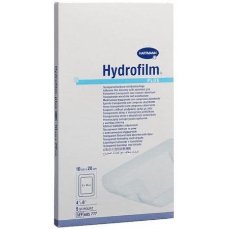 Hydrofilm Plus Wundverband Film 10x20см Steril 5 штук