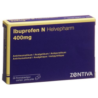 Ибупрофен Н Хелвефарм 400 мг 20 таблеток покрытых оболочкой 
