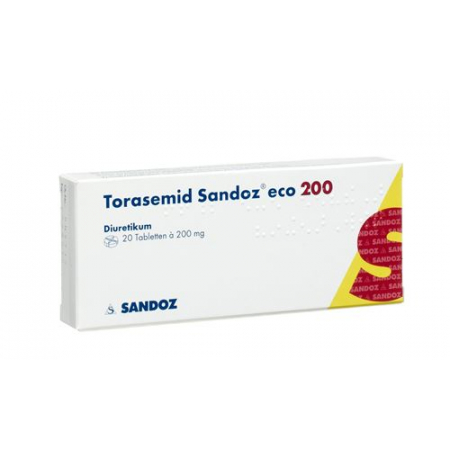 Торасемид Сандоз ЭКО 200 мг 100 таблеток