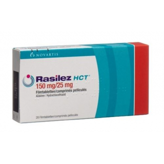 Расилез HCT 150/25 мг 28 таблеток покрытых оболочкой 