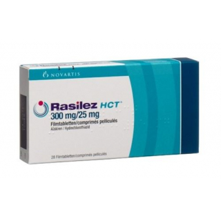 Расилез HCT 300/25 мг 98 таблеток покрытых оболочкой 