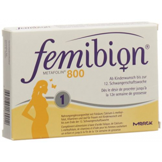 Фемибион 800 Метафолин (фолиевая кислота + метафолин) 60 таблеток 