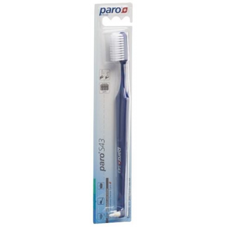 Paro зубная щётка S43 Soft 4-Reihig mit Interspace