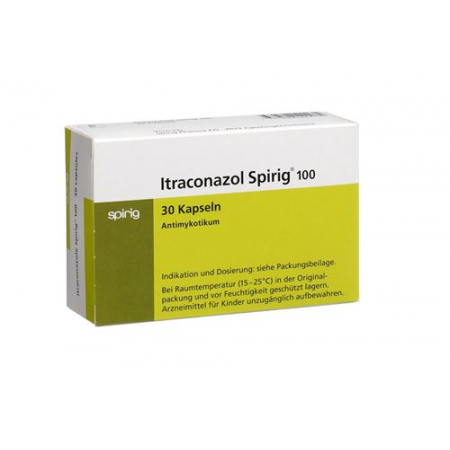 Итраконазол Спириг 100 мг 30 капсул