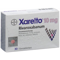 Ксарелто 10 мг 30 таблеток покрытых оболочкой