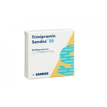 Тримипрамин Сандоз 25 мг 50 таблеток 