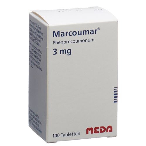 Маркумар 3 мг 100 таблеток 