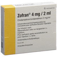 Зофран инфузионный концентрат 4 мг / 2 мл 5 ампул по 2 мл