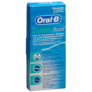 Oral B Super Floss Zahnseide 50 штук