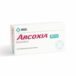 Аркоксиа 30 мг 28 таблеток покрытых оболочкой
