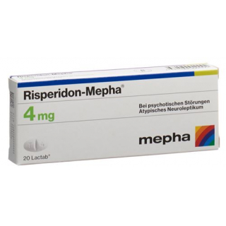 Рисперидон Мефа 4 мг 20 таблеток покрытых оболочкой