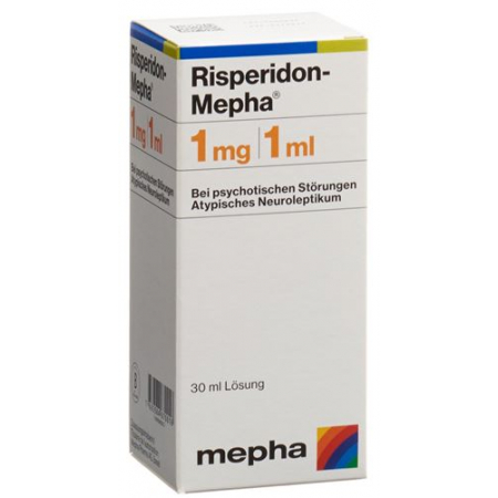 Рисперидон Мефа раствор 1 мг/мл 30 мл